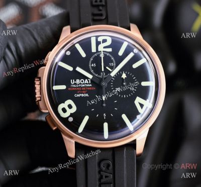 Japan Replica U-Boat Capsoil Titanio Limited Edition Rose Gold Watch